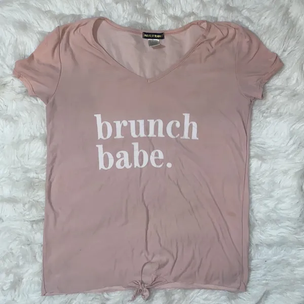 Charlotte Russe Light Pink Stripe Print Pajama Set - Image 4