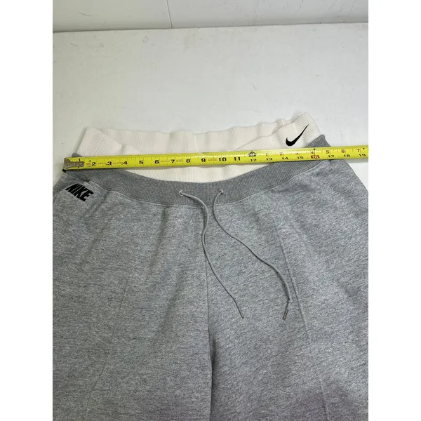 Nike Women's Sportswear Icon Clash Easy Fleece Joggers in Light Gray Size XXL - Image 9
