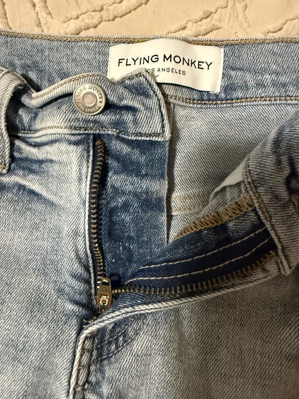Vervet Flying Monkey jean shorts - Image 4