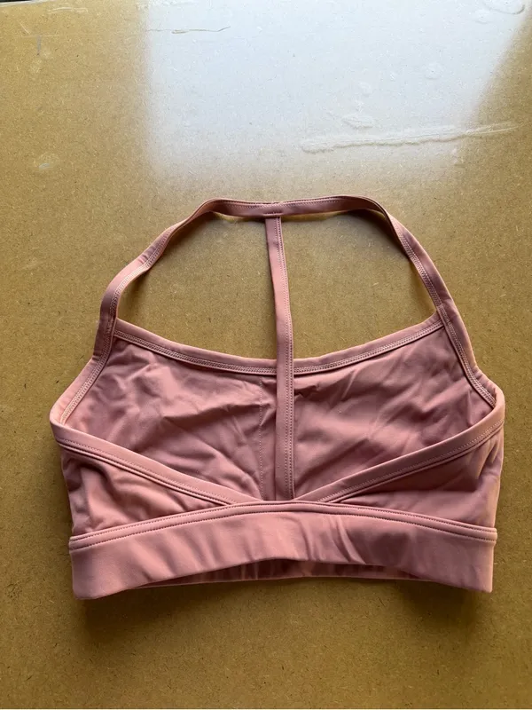 Women's T Strap Sports Bra with Removable Pads Size S #260192 - Image 4
