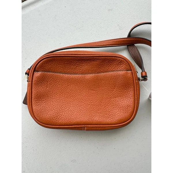 NWT Coach Stripe CH308 Mini Jamie Embossed Pebble Leather Crossbody Camera Bag - Image 7