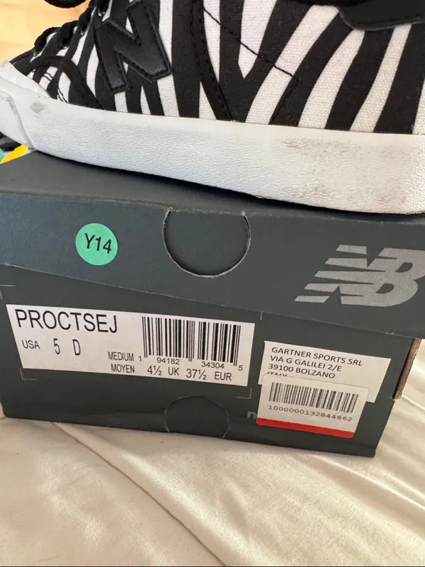 New Balance Pro Court Zebra Sneakers - Image 3