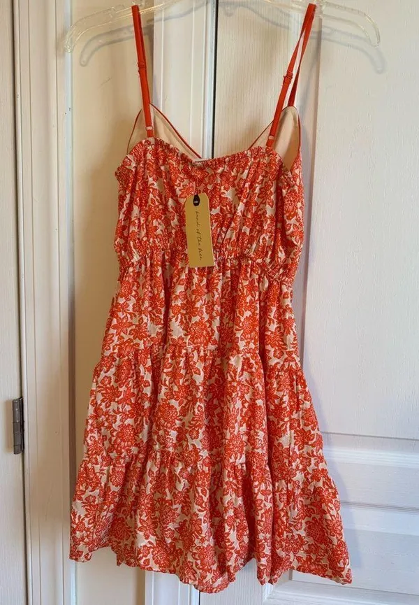 Floral fit and flare mini Size XS - Image 3