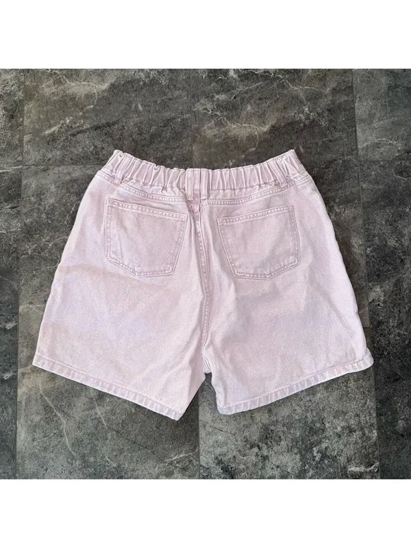 Liwu Liwu Pink Cargo Shorts Size Large - Image 3