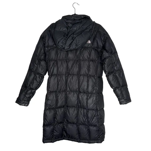 The North Face Metropolis Parka Women Medium Black Good Down Puffer Jacket - Image 3
