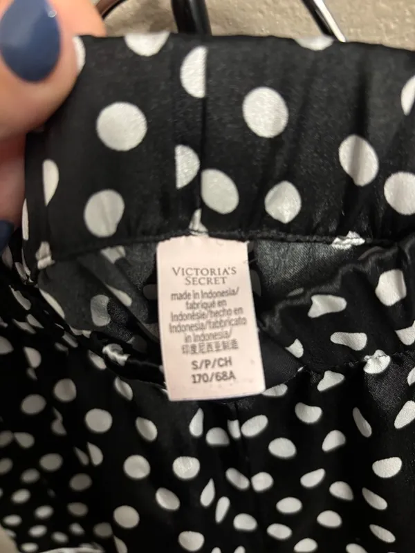 Victoria's Secret Satin Polka Dot Sleep Shorts - Image 3