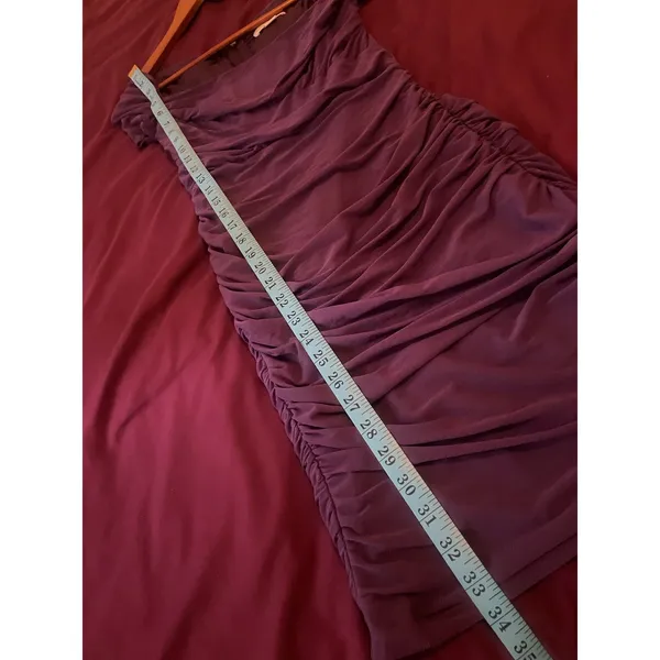 JESSICA SIMPSON Ruched Square Neck Dress - Image 7