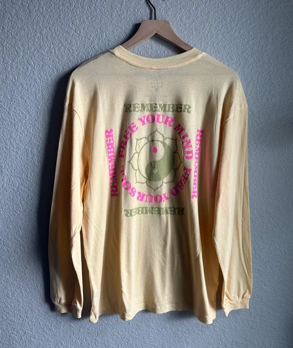 Billabong Free Your Mind Yellow Long Sleeve Tee - Image 7