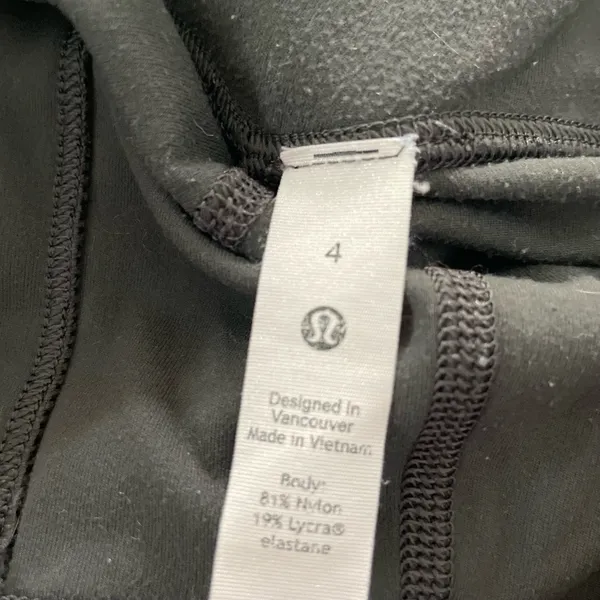 Lululemon Align Dark Gray Elastic Cuffed Nulu Joggers Size 4‎ - Image 4