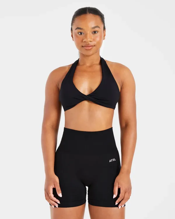 AYBL ESSENTIAL HALTERNECK SPORTS BRA - Image 4