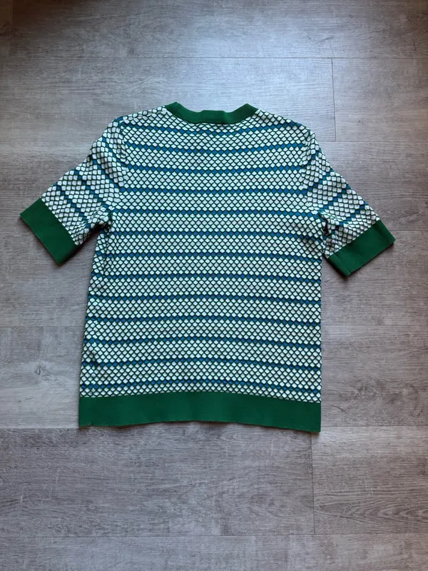 COS Textured Stitch Knit Short Sleeves Women’s Top Size S - Image 8