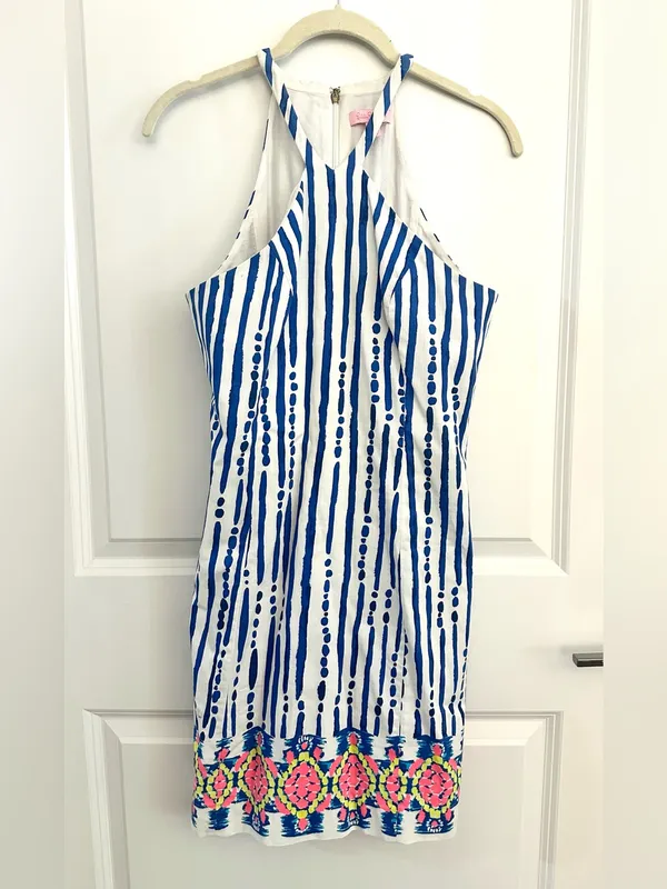 Lilly Pulitzer Iveigh Shift Dress Size 2 - Image 3