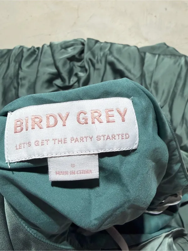 Birdy grey NWT Stephanie matte sea glass small bridesmaid dress - Image 7