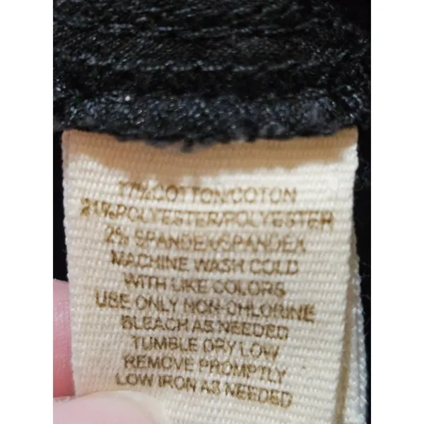 Free People Womens Washed Out Black Lace Inset Flare Jeans‎ 31 - Image 5
