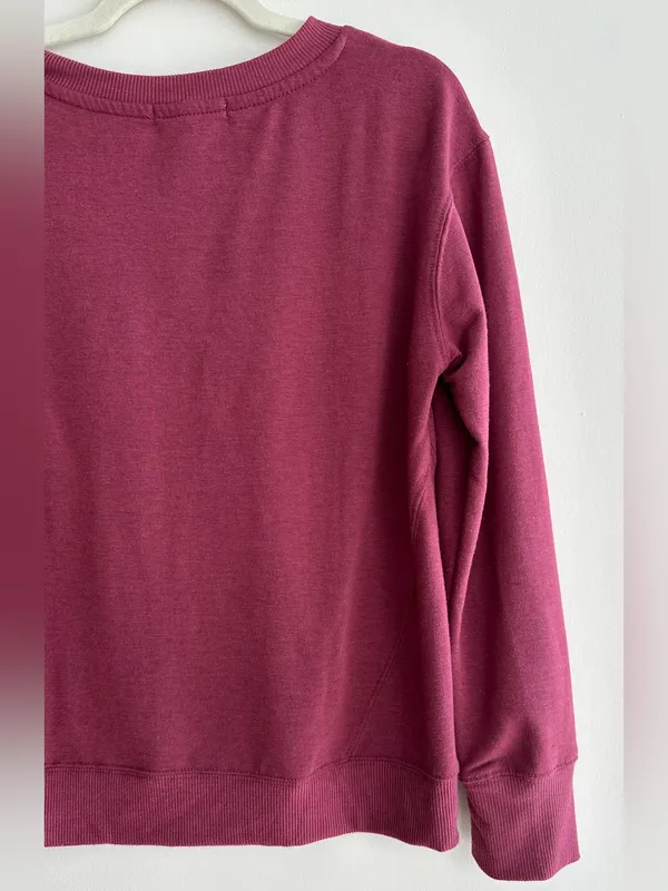 C&C California “Fall Is My Favorite Color” Maroon Sweatshirt, Size Medium - Image 12
