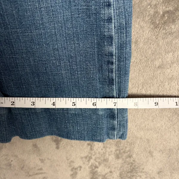 Y2K Levi’s 545 Low Bootcut Jeans Women’s 28x25 Blue Medium Vintage Floral Chic - Image 9