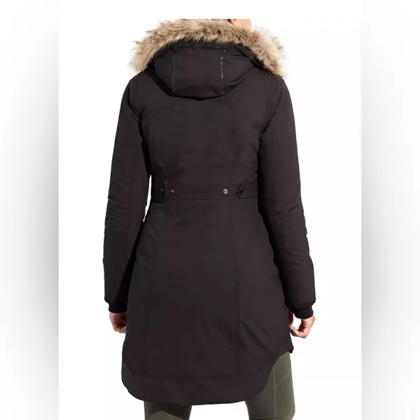 Iceland Black Parka Winter Coat Jacket Small Snow Ski - Image 11