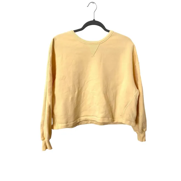 AG Roselle Crewneck Sweatshirt Yellow Small - Image 2