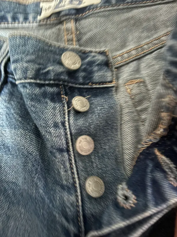 Free People Jean Shorts️ - Image 3