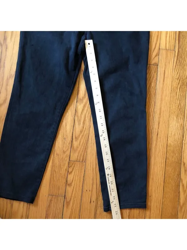 Madewell EUC Women's 9" High Rise Skinny Jeans Black Size 31 - Image 9