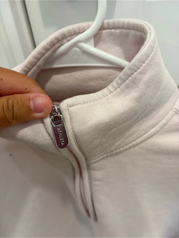 Athleta Pink Forever Fleece Size xxs - Image 6