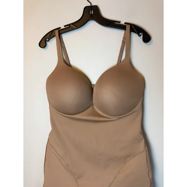 SKIMS Ultimate Body Push Up Butt Enhancing Mid Thigh Bodysuit Sienna Size XL NEW - Image 2