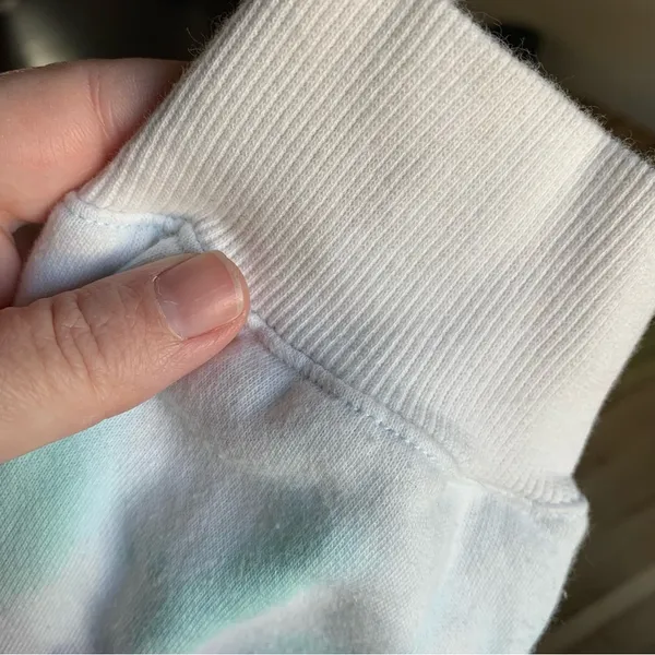 Wildfox White & Purple Tie Dye Hoodie L - Image 10
