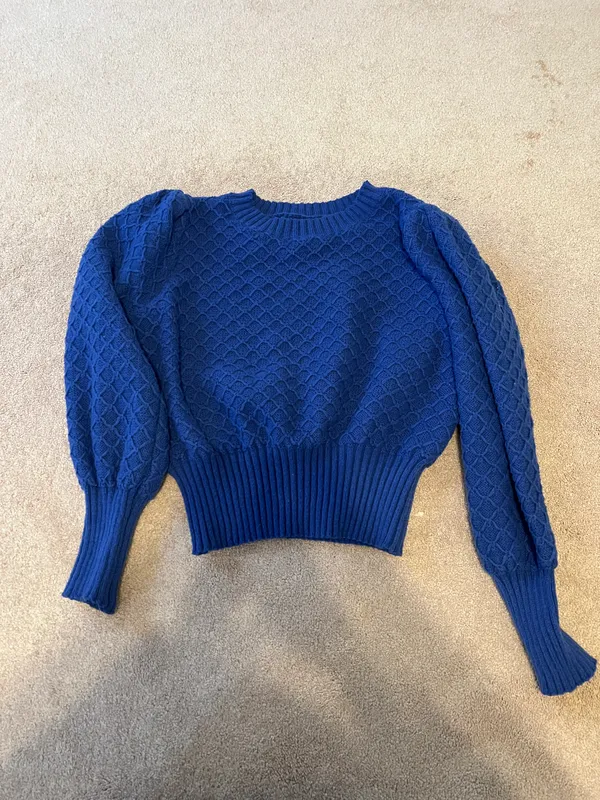 Blue Sweater Size L - Image 3
