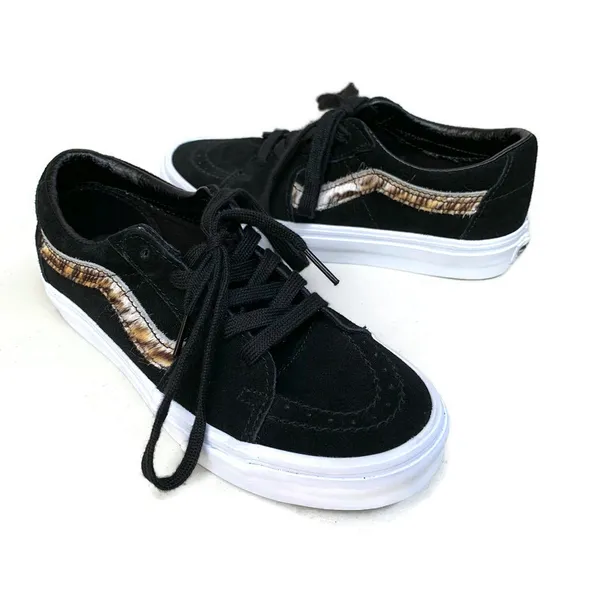Vans Sk8-Low Tiger Stripe Suede Sneakers - Image 2