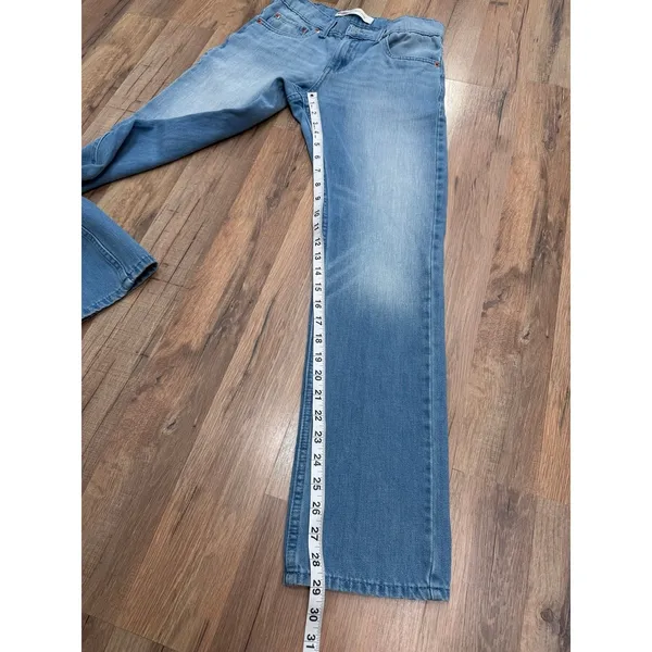 Levi's 511 Slim Fit Light Wash Stretch Jeans Women's 14 Reg W27 L27‎ - Image 6