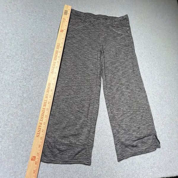 Kuhl Women's Heather Gray Wide Leg Capri Pants Size 8 - Image 5