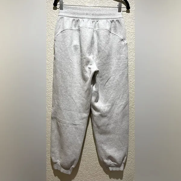 Lululemon Scuba High Rise Relaxed Joggers Heathered Light Gray Size 4 - Image 7