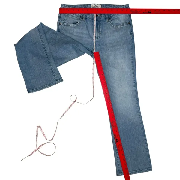Free People We The‎ Free Bootcut Mid Rise Jeans Size 26 Cropped Ankle Denim - Image 5