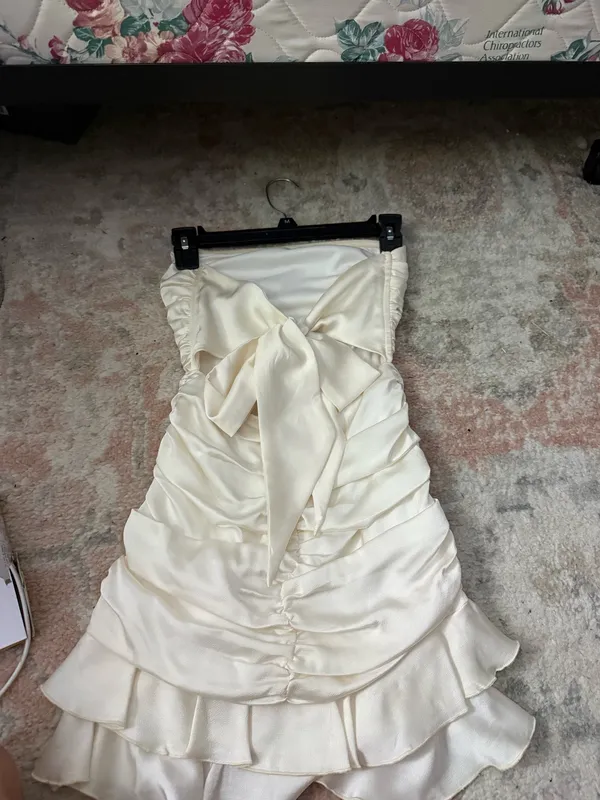 Lucy in the Sky Dress White - Image 3