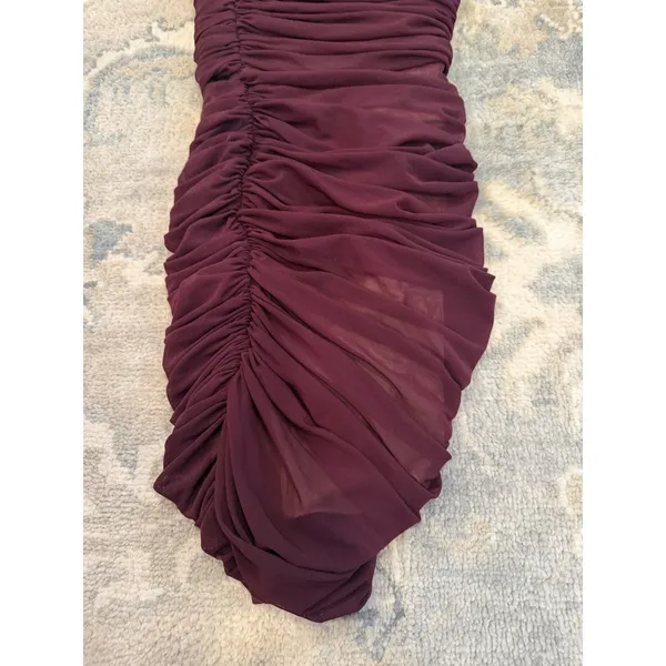 Michael Costello x REVOLVE Honor Mini Dress in Dark Plum XS NWT - Image 16