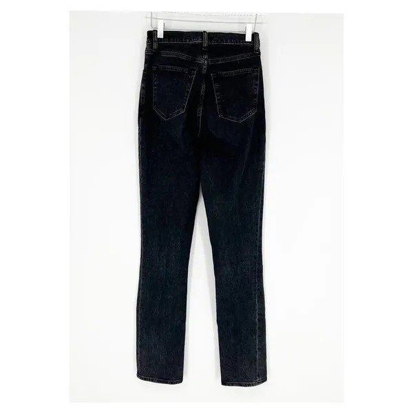 Abercrombie & Fitch‎ 90s Slim Straight Ultra High Rise Curve Love Jeans 25L - Image 3