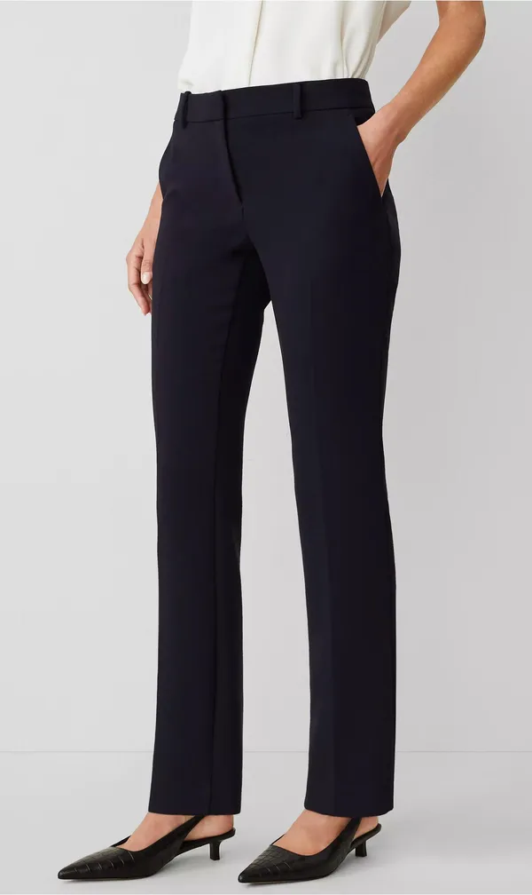NWT ann taylor The Petite Sophia Pant in atlantic navy. Size 14P - Image 3