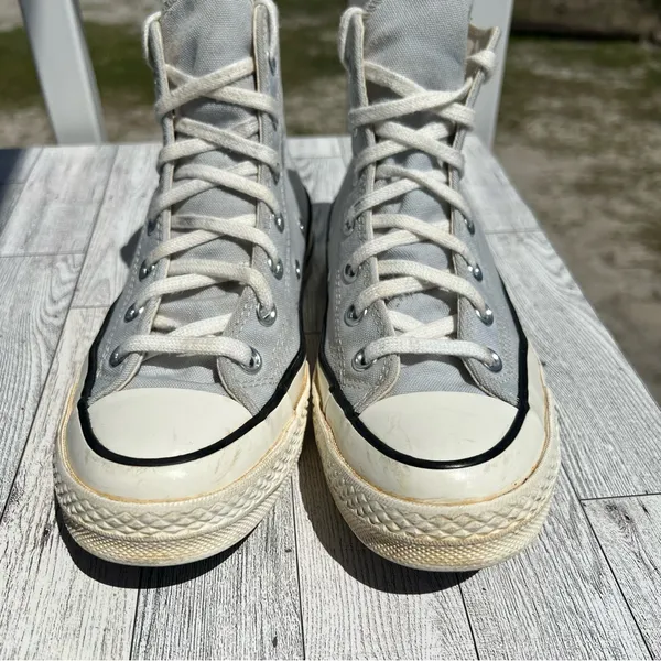 Converse Chuck 70 High Ghosted Light Blue Egret A03447C Women's 7 Men's 5 - Image 2