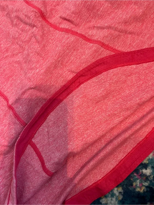 Lululemon think fast top in pink size 6 - Image 10