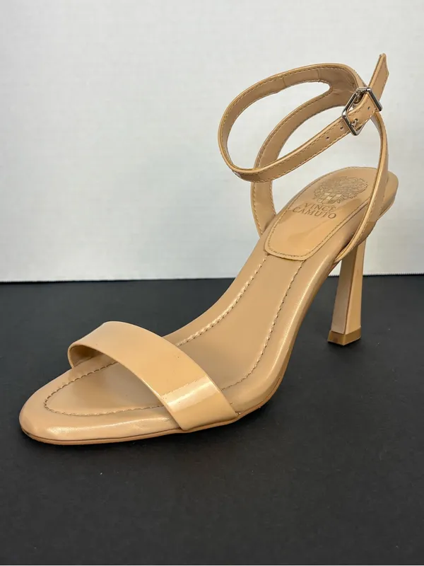 Vince Camuto Beige Heels Straps Ankle Heels Size 8 - Image 2