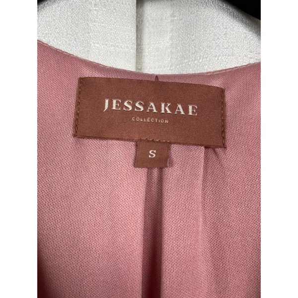 Jessakae Dusty Pink Eloise Chiffon Maxi Dress Sz.S - Image 6