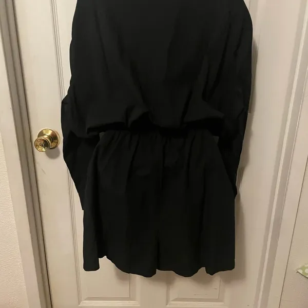 Princess Polly Elegant Black Romper - Image 2