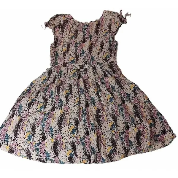Women's Free People Boho Floral Fall Y2K Streetwear Dress Hippie Medium Fall Flo - Image 2