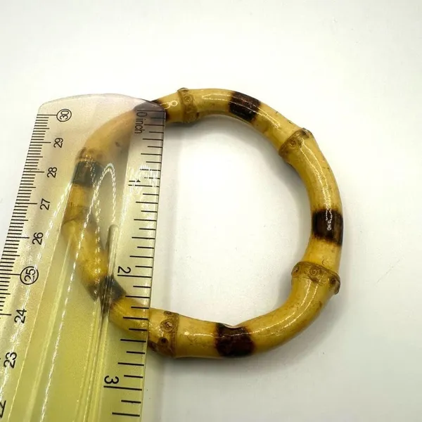 Bamboo bangle bracelet - Image 3