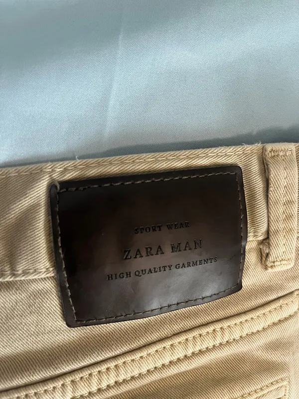 ZARA Khaki Pants - Image 3