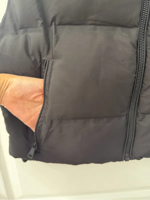 Zara Water Repellent Windproof Puffer Vest (Size S) - Image 11