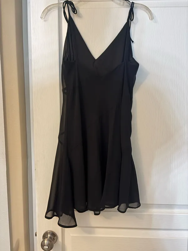 Black Mini Dress H&M - Image 3