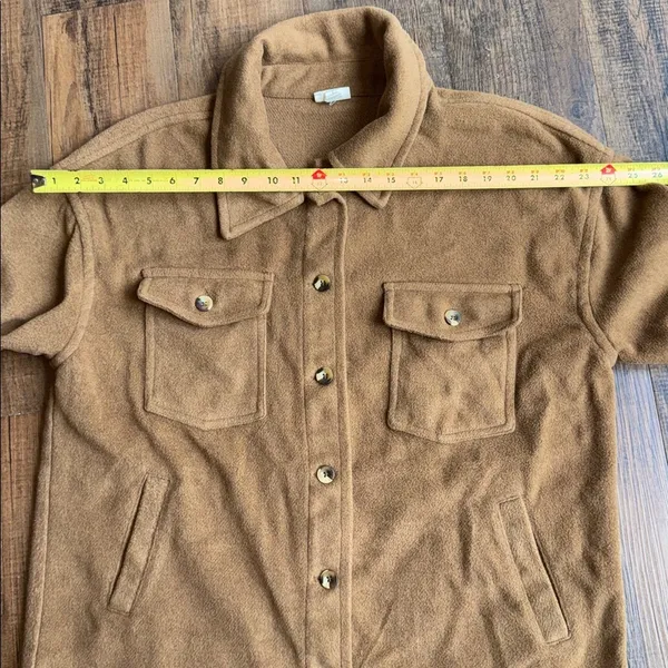 a.n.a Tan Utility Jacket for Women - Image 9