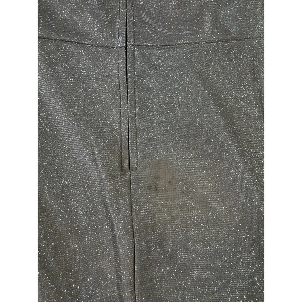 Windsor Juniors 5 Cold-Shoulder Mermaid Glitter Formal Dress - Image 7