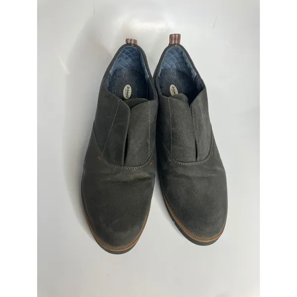 Dr. Scholl's Glisten Loafers Womens 10 Grey Excellent‎ Slip On Be Free Comfort - Image 3